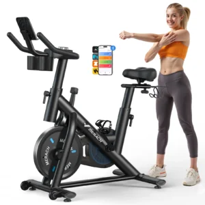 MERACH Exercise Bike with Fitness Courses