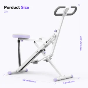 Squat Rowing Machine Glute Trainer