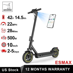 Electric Scooter 500W 22mph Adult Smart Scooter