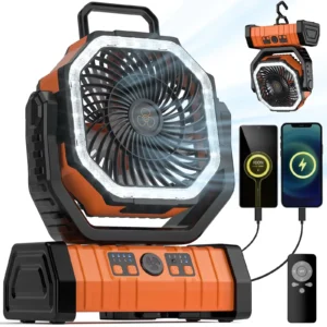 Battery Powered Camping Fan